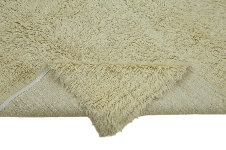 7x7 White Vintage Tulu Rug - 45704