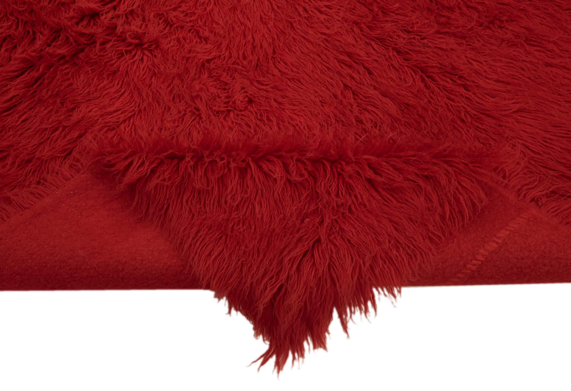 6x8 Red Vintage Tulu Rug - 45705