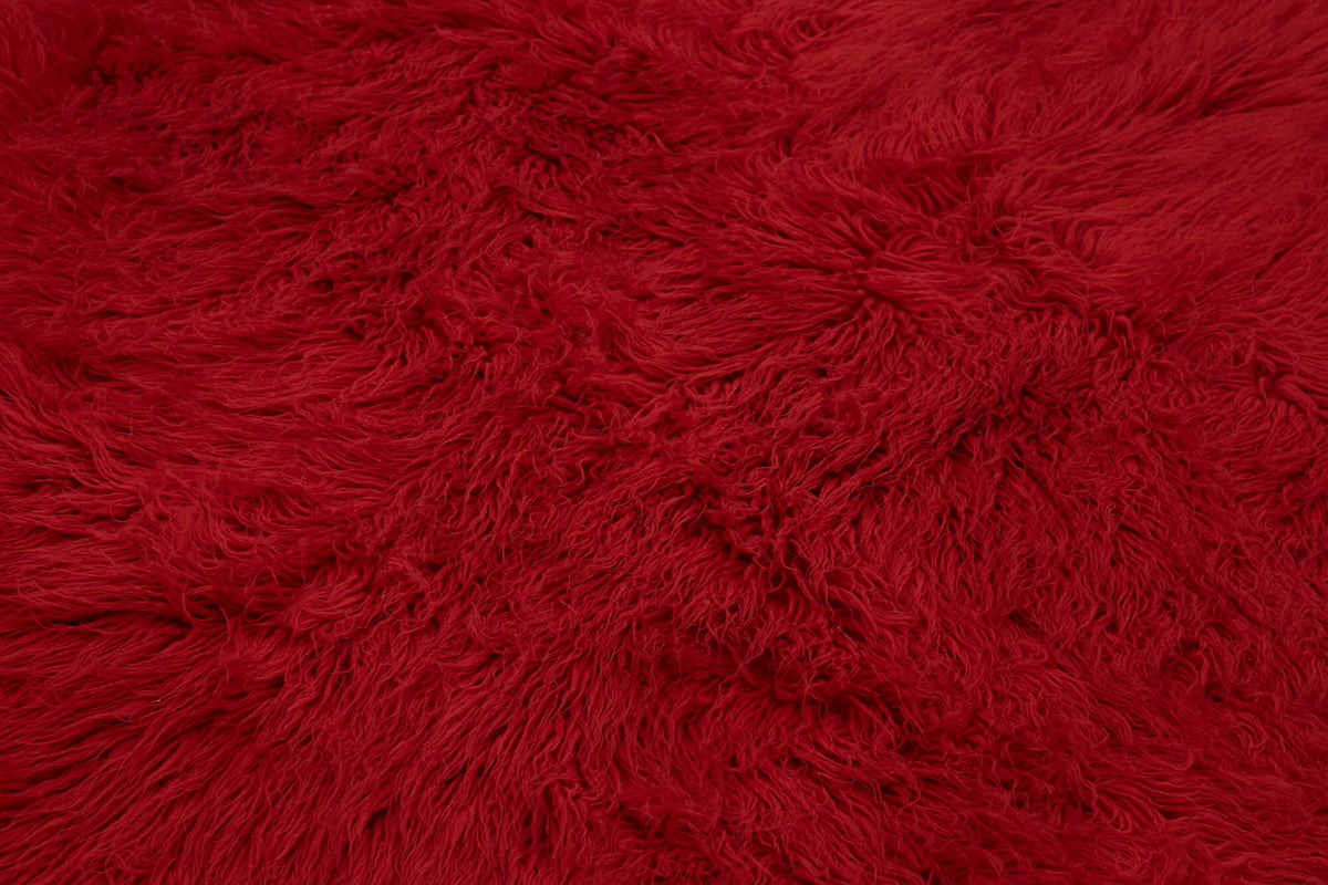 6x8 Red Vintage Tulu Rug - 45707