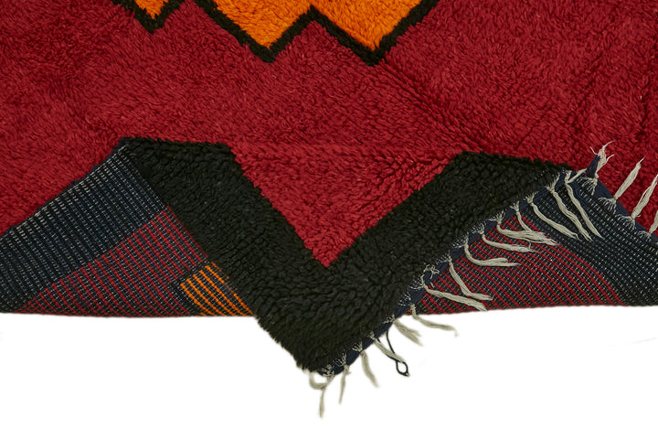 6x8 Red Vintage Tulu Rug - 45708