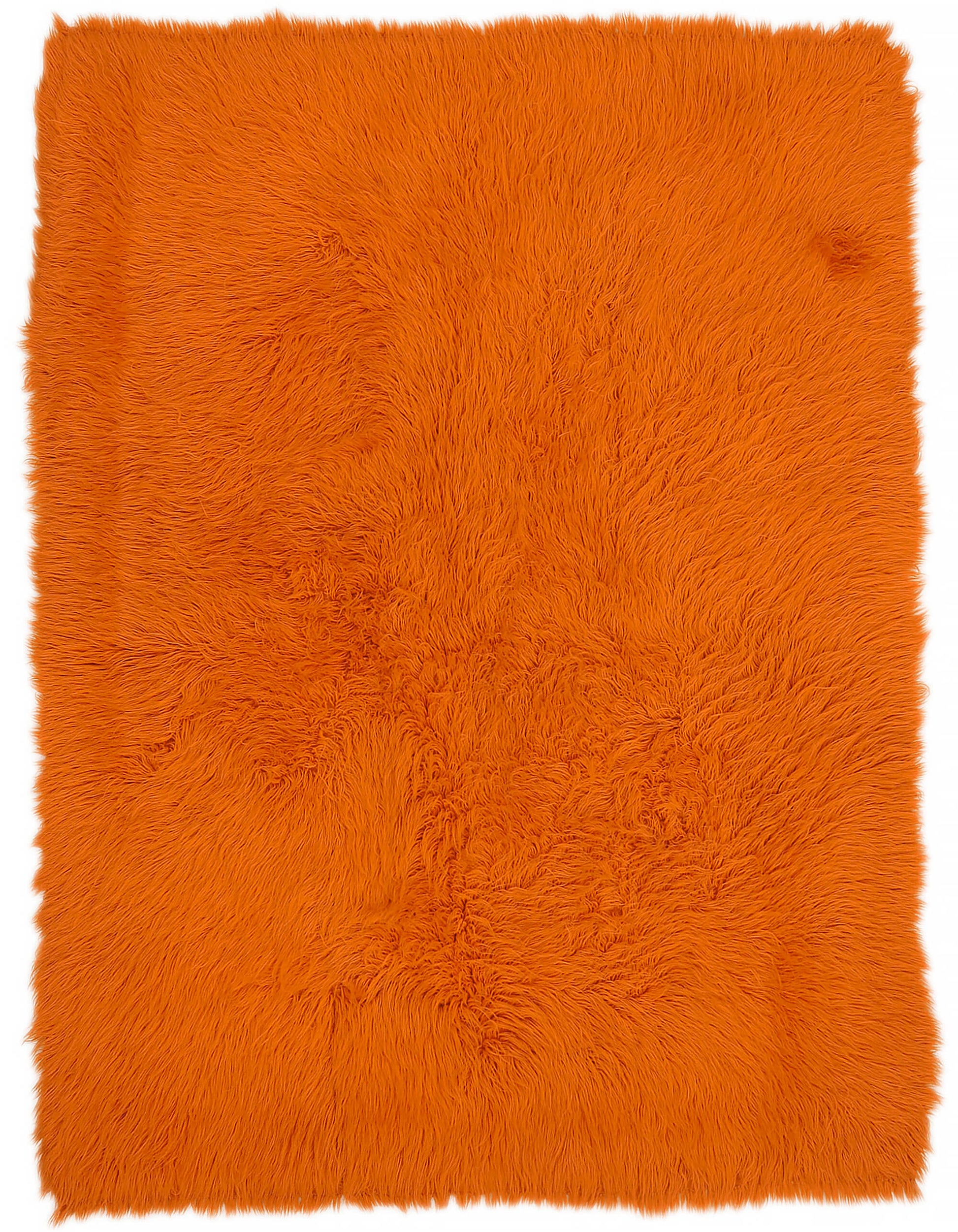 6x8 Orange Vintage Tulu Rug - 45712
