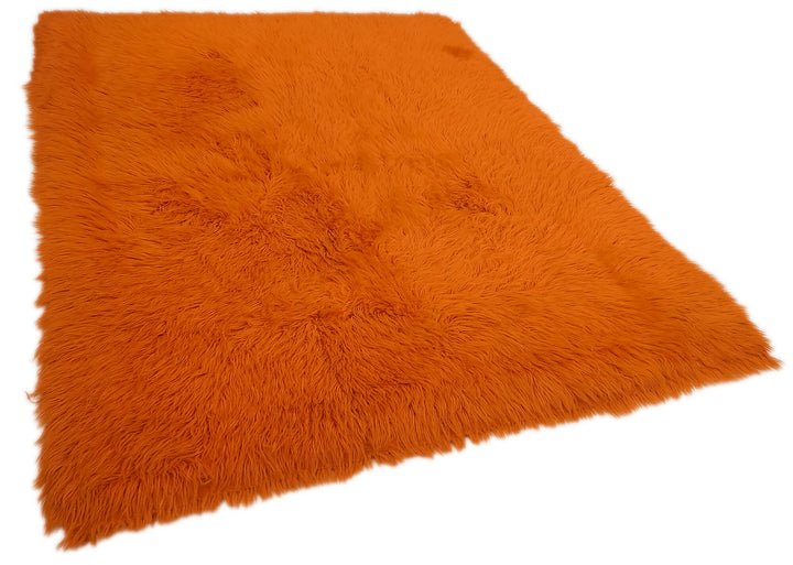 6x8 Orange Vintage Tulu Rug - 45712