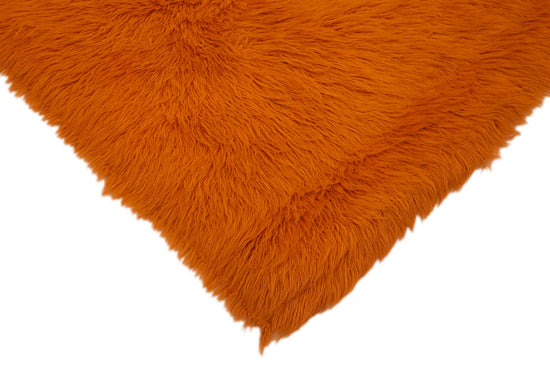 6x8 Orange Vintage Tulu Rug - 45712