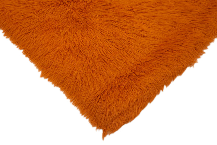 6x8 Orange Vintage Tulu Rug - 45712