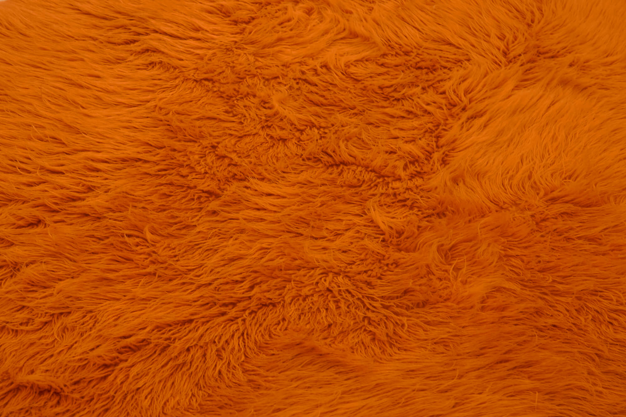 6x8 Orange Vintage Tulu Rug - 45712