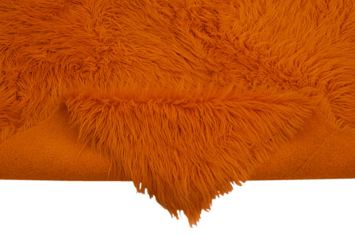 6x8 Orange Vintage Tulu Rug - 45712