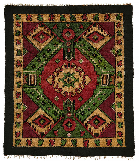 6x7 Multicolor Vintage Tulu Rug - 45714
