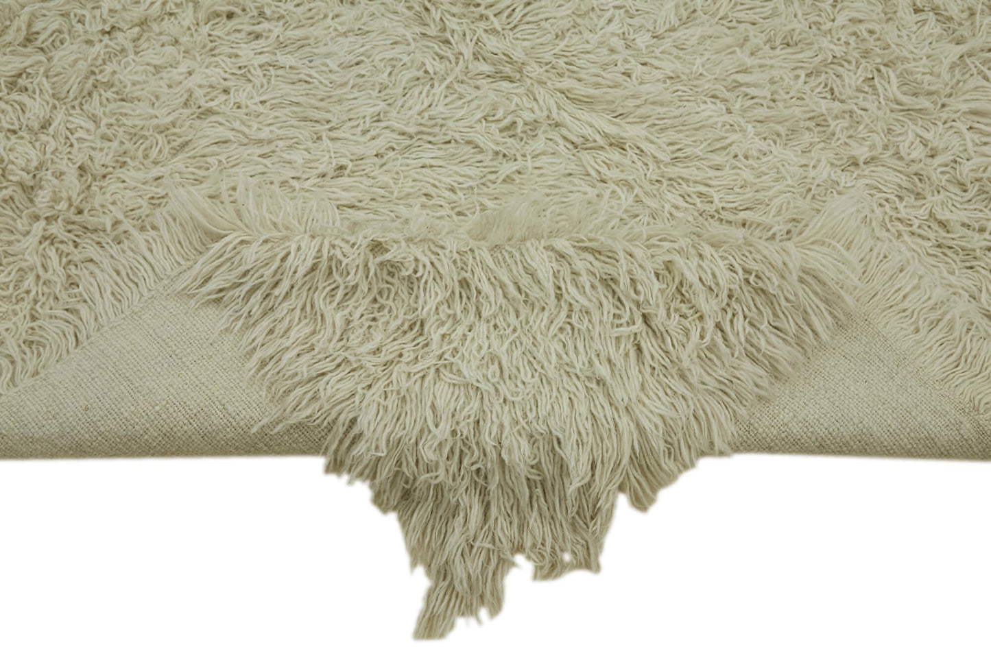 5x8 White Vintage Tulu Rug - 45721