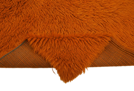 5x7 Orange Vintage Tulu Rug - 45725