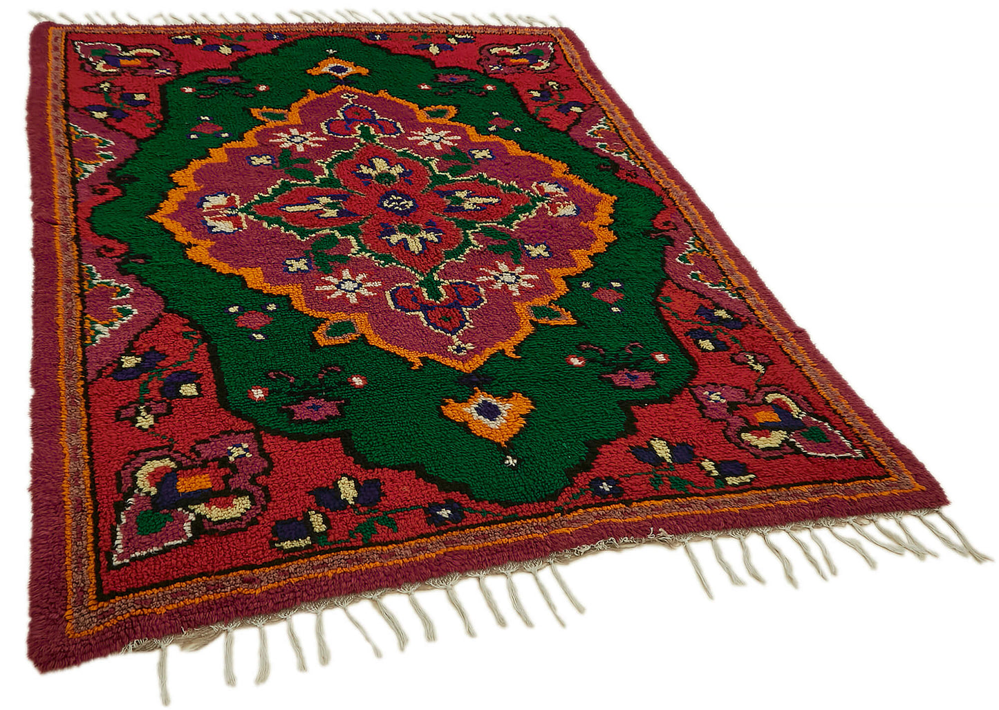 5x7 Red Vintage Tulu Rug - 45726