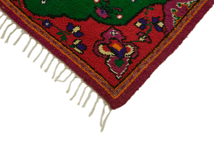 5x7 Red Vintage Tulu Rug - 45726