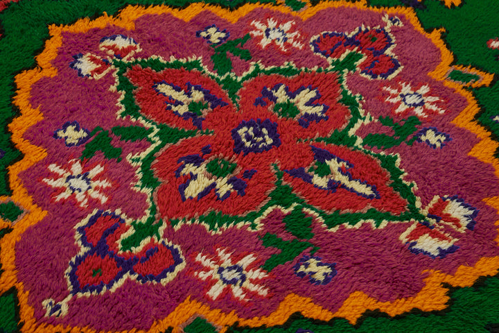 5x7 Red Vintage Tulu Rug - 45726