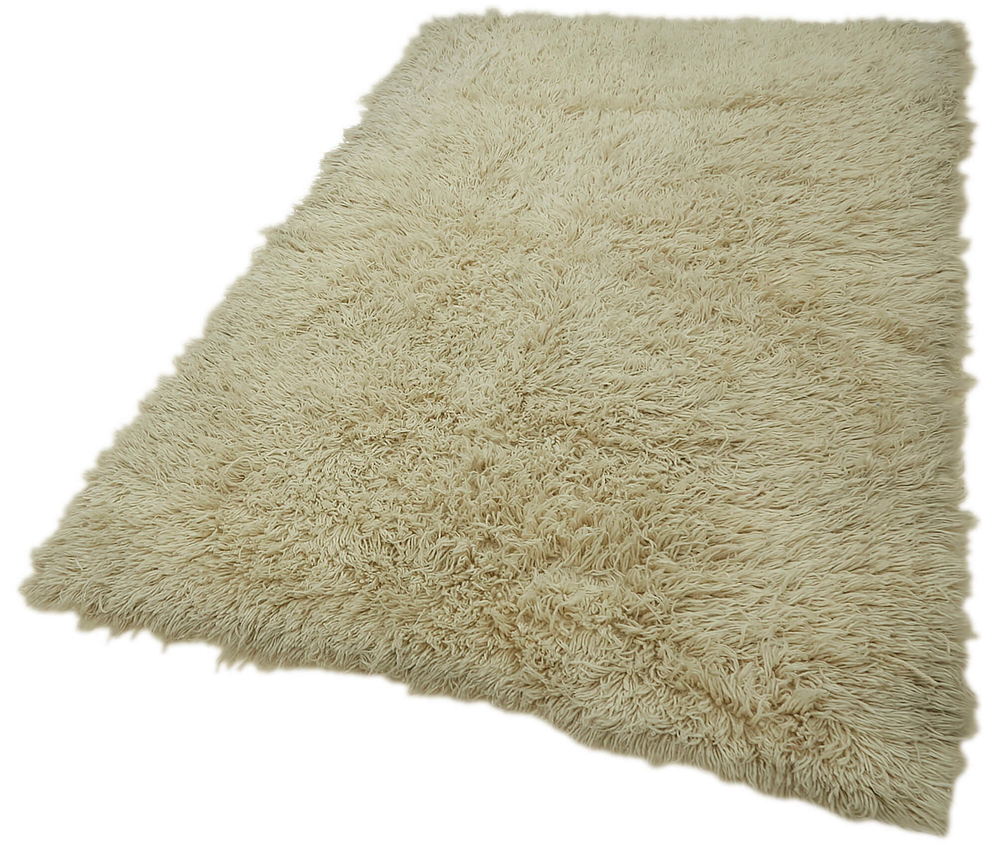 5x8 Beige Vintage Tulu Rug - 45731