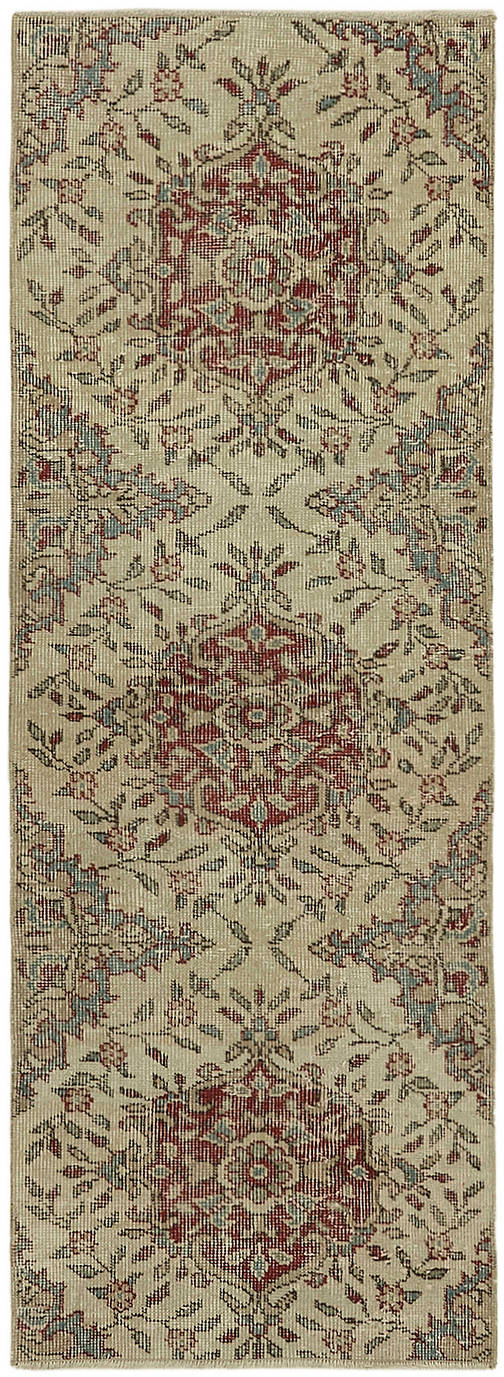 2x6 Beige Turkish Vintage Area Rug - 45735