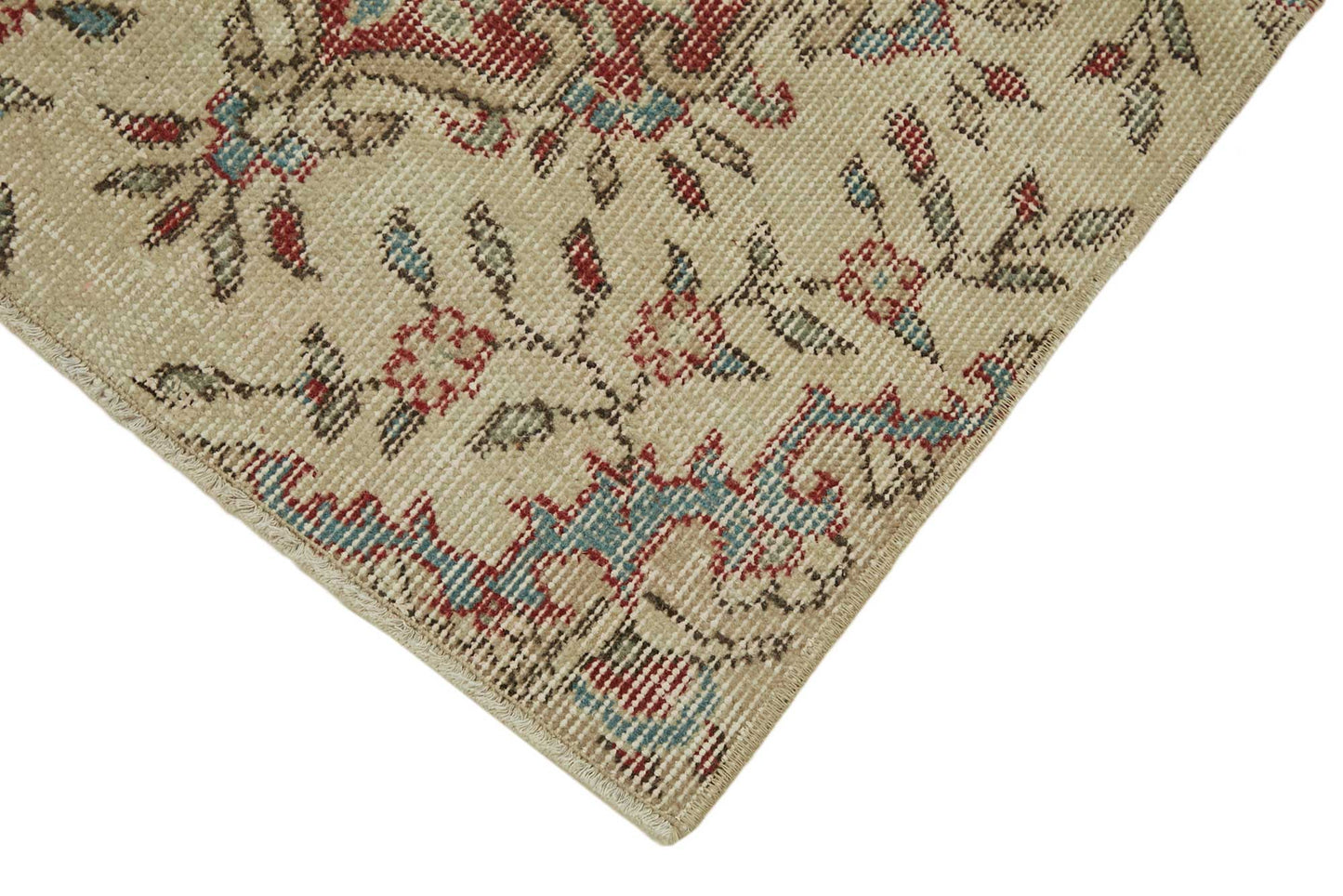 2x6 Beige Turkish Vintage Area Rug - 45735