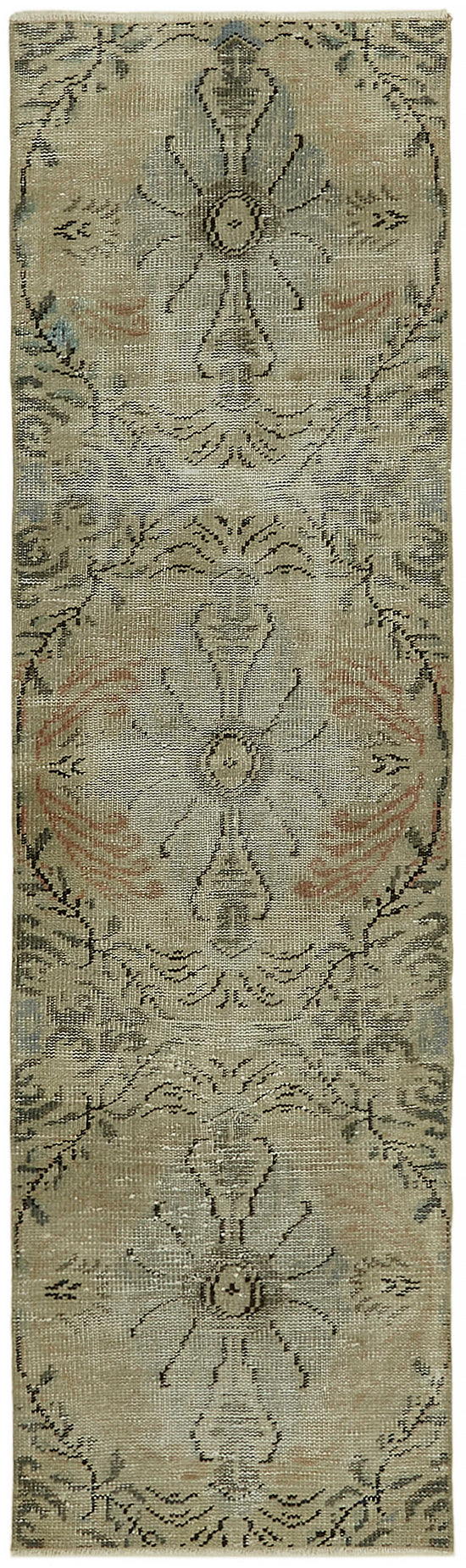 2x6 Beige Turkish Vintage Area Rug - 45736