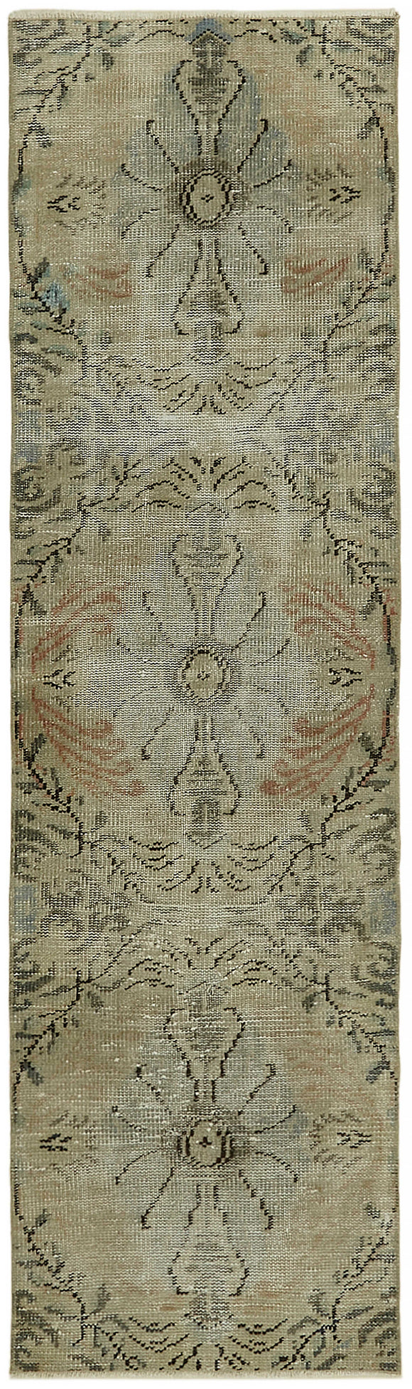 2x6 Beige Turkish Vintage Area Rug - 45736