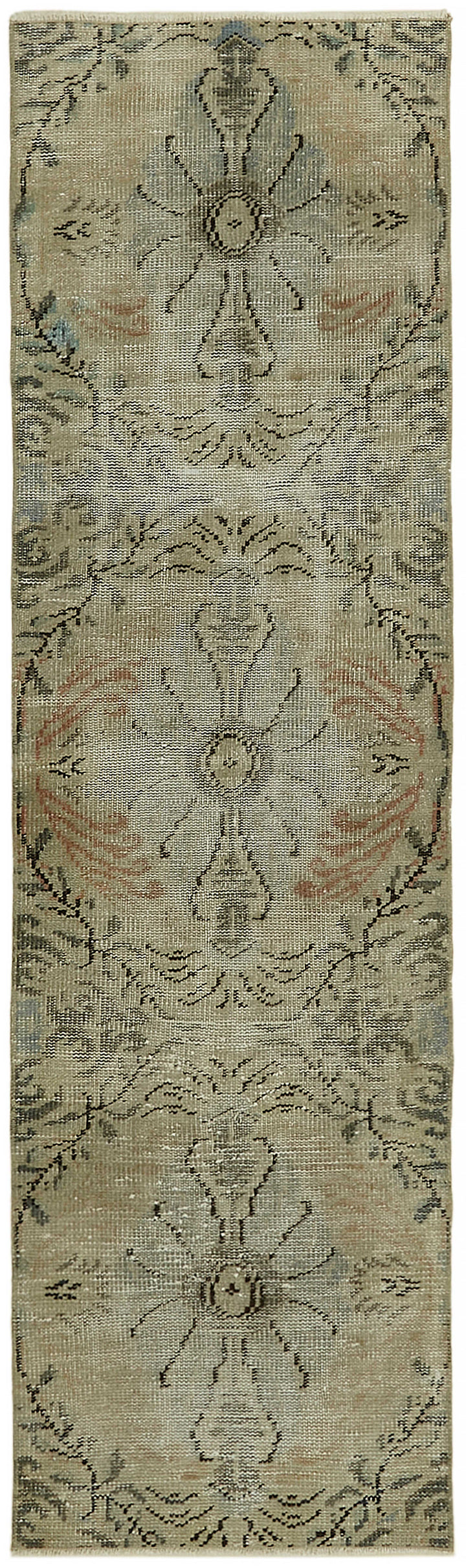 2x6 Beige Turkish Vintage Area Rug - 45736