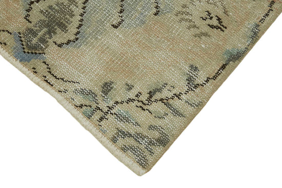 2x6 Beige Turkish Vintage Area Rug - 45736