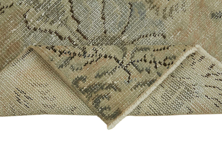 2x6 Beige Turkish Vintage Area Rug - 45736