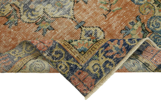 3x6 Red Turkish Vintage Area Rug - 45761