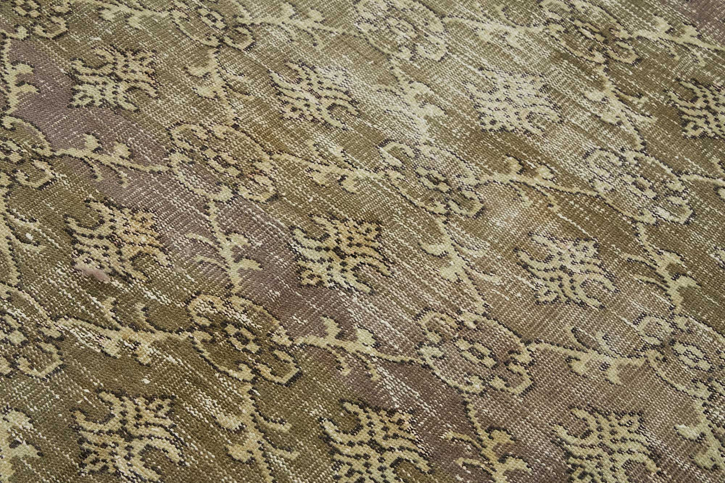 5x7 Brown Turkish Vintage Area Rug - 45776