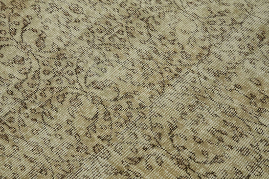 4x6 Beige Turkish Vintage Area Rug - 45790