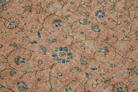 4x7 Beige Turkish Vintage Area Rug - 45811