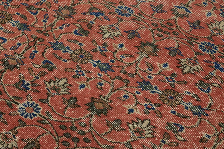 3x6 Beige Turkish Vintage Area Rug - 45816