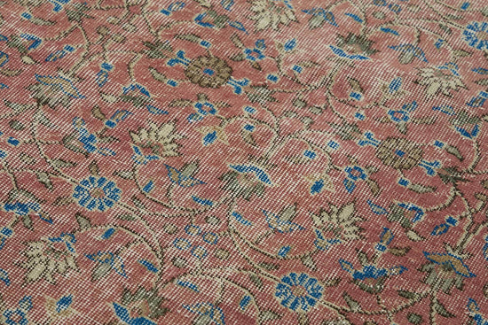 3x7 Beige Turkish Vintage Area Rug - 45823