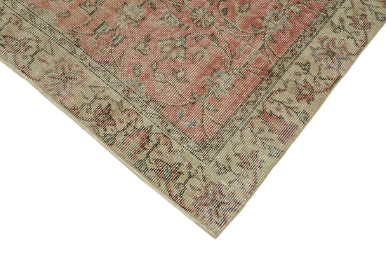 3x6 Beige Turkish Vintage Area Rug - 45824
