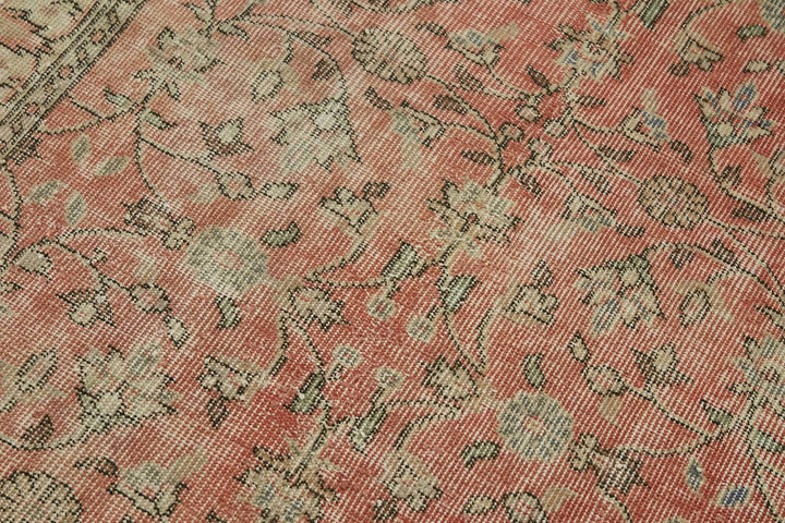 3x6 Beige Turkish Vintage Area Rug - 45824