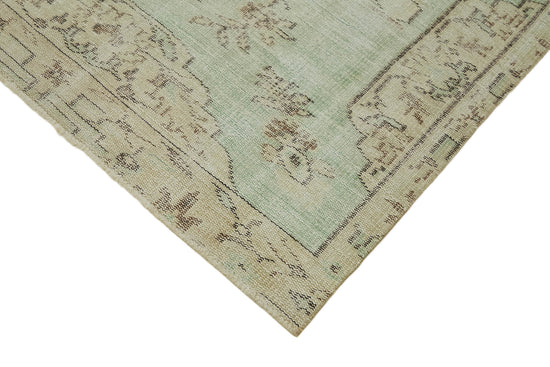 4x7 Beige Turkish Vintage Area Rug - 45838