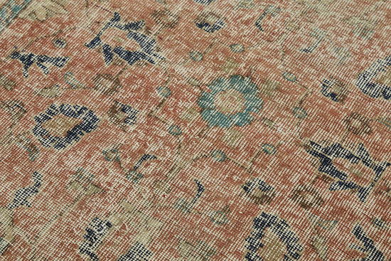 4x6 Beige Turkish Vintage Area Rug - 45871