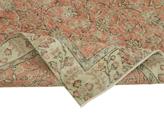 3x6 Beige Turkish Vintage Area Rug - 45872