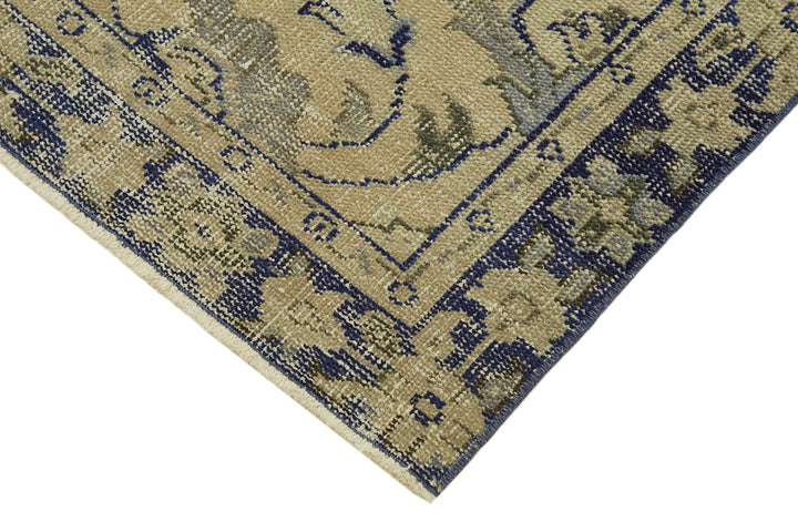 3x6 Beige Turkish Vintage Area Rug - 45901