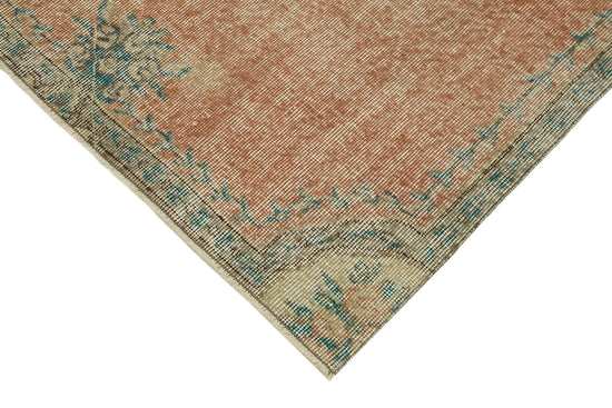 4x7 Beige Turkish Vintage Area Rug - 45911