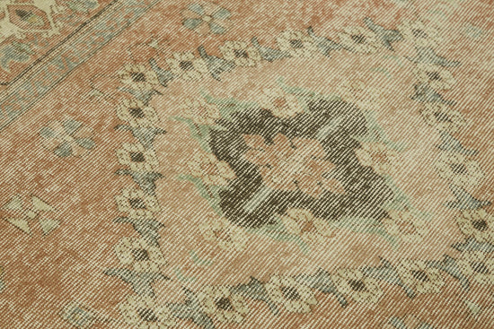 4x7 Beige Turkish Vintage Area Rug - 45921