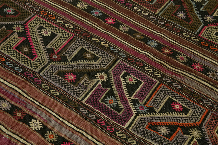4x8 Multicolor Oriental Kilim Rug - 45931