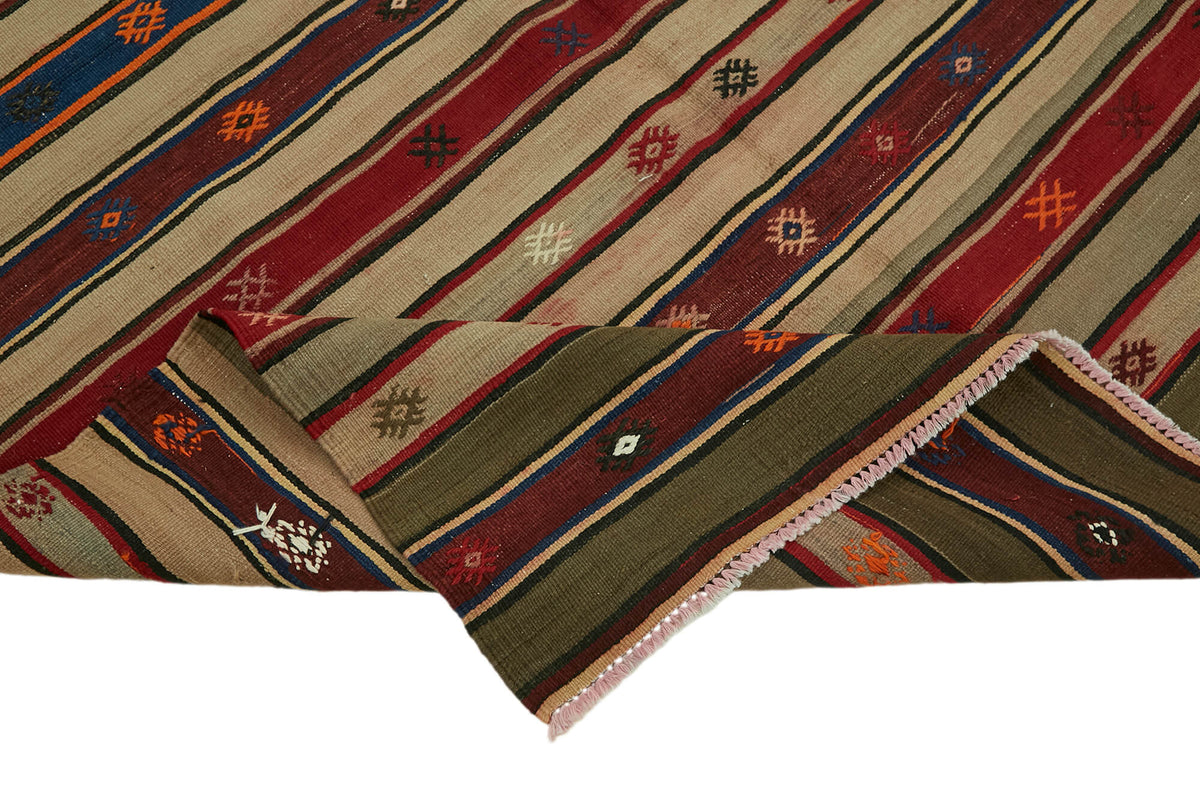 5x7 Multicolor Oriental Kilim Rug - 45932