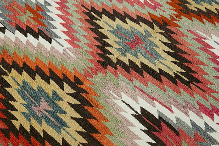 5x8 Multicolor Oriental Kilim Rug - 45933