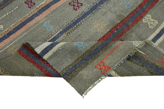 5x8 Multicolor Oriental Kilim Rug - 45934