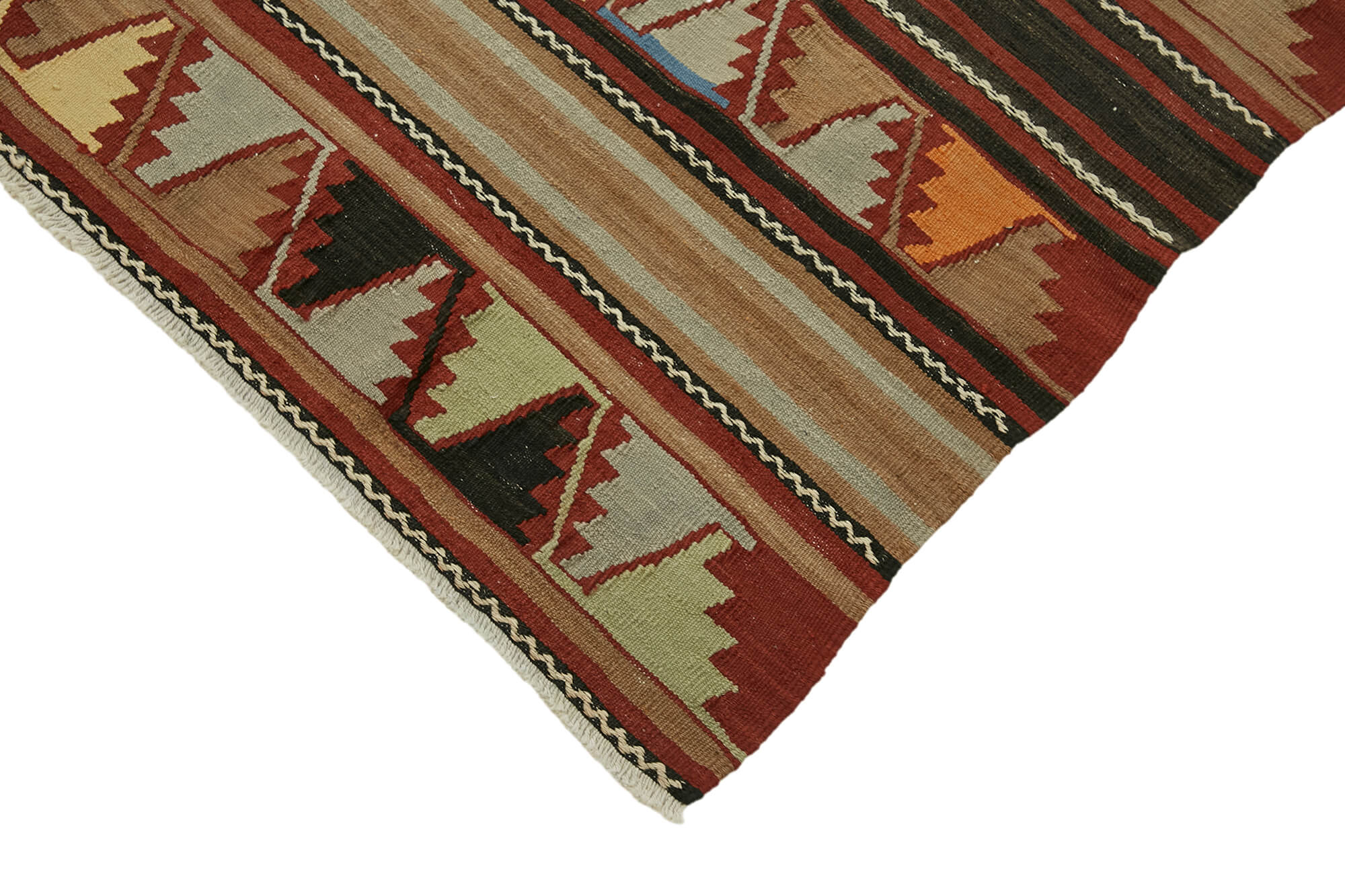 5x8 Multicolor Oriental Kilim Rug - 45936