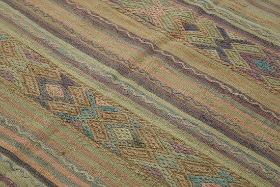 6x7 Multicolor Oriental Kilim Rug - 45938