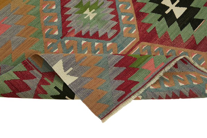 3x9 Multicolor Oriental Kilim Rug - 45943