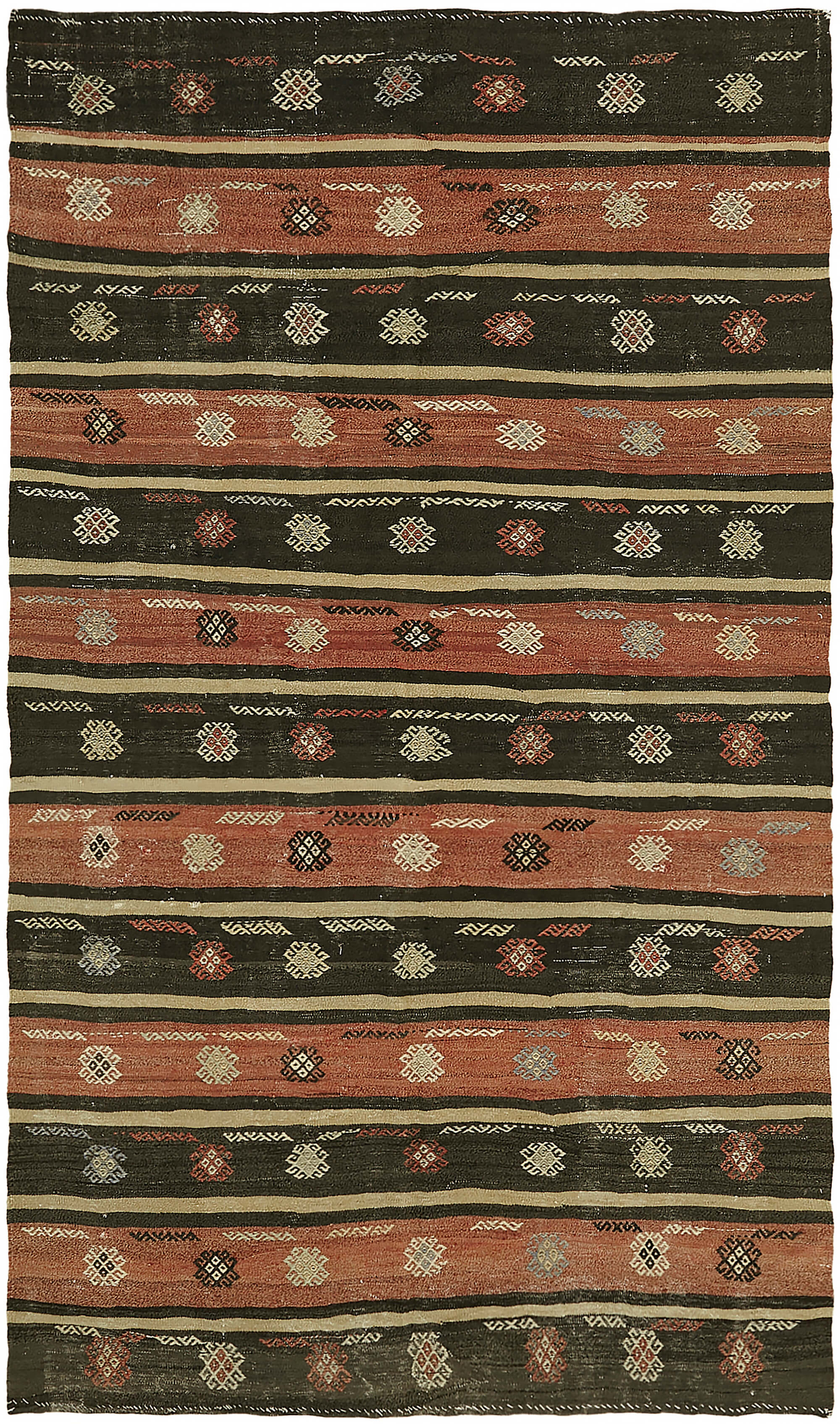 6x10 Multicolor Oriental Kilim Rug - 45948