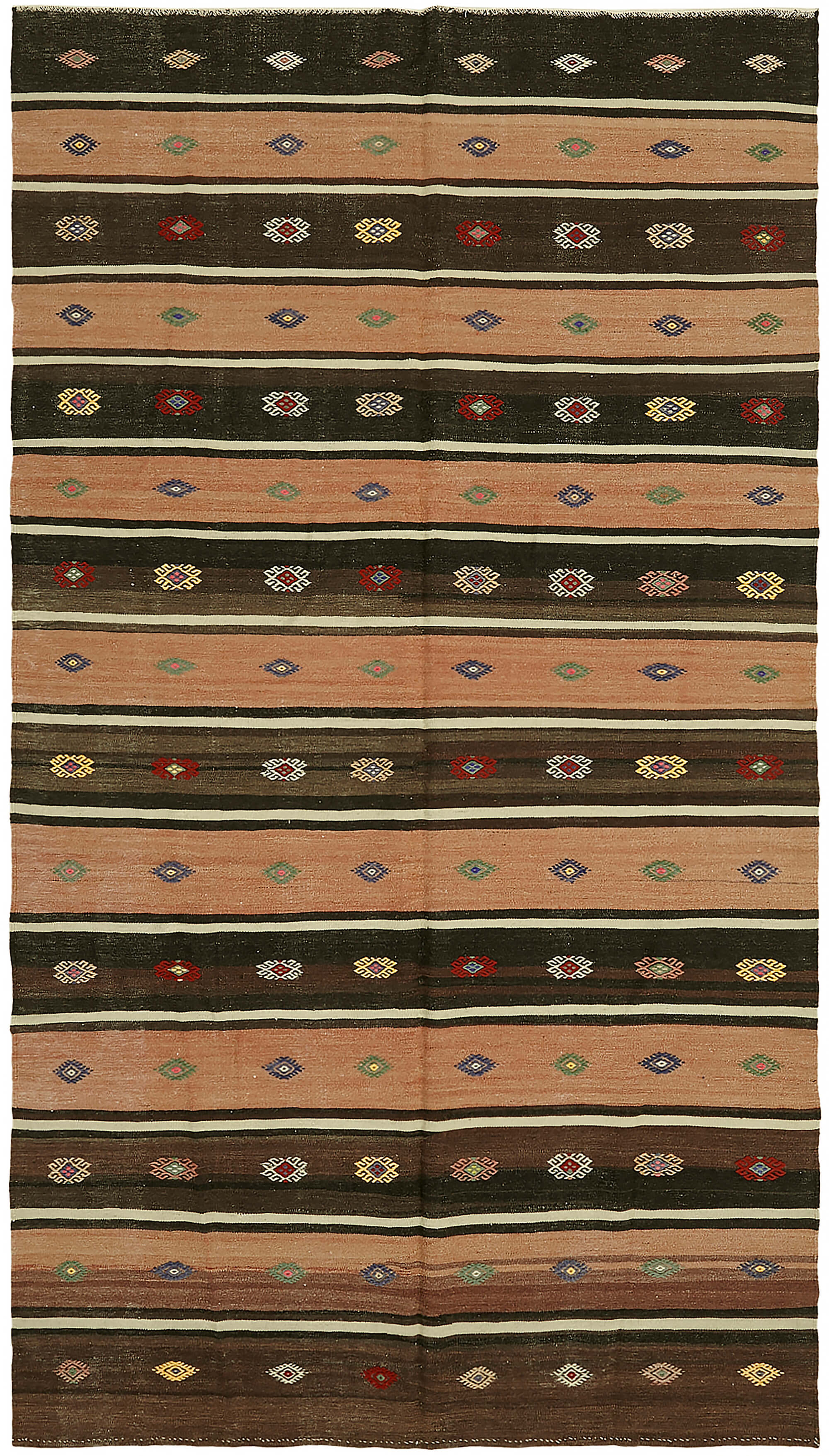 6x10 Multicolor Oriental Kilim Rug - 45949