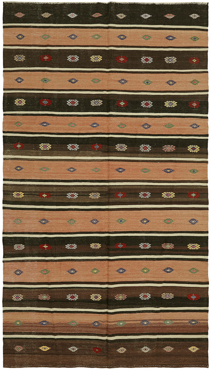 6x10 Multicolor Oriental Kilim Rug - 45949