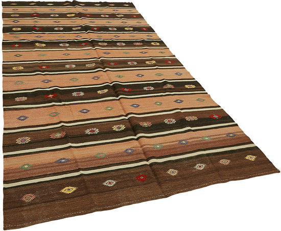 6x10 Multicolor Oriental Kilim Rug - 45949