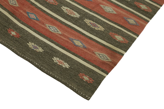 5x9 Multicolor Oriental Kilim Rug - 45951